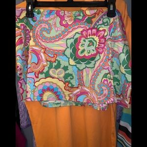 New LANDS END Sz8 Womens/Teens Coverup Skirt